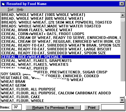 List of Foods With Wheat in Name